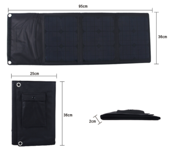 Folding Solar Panel - 30 Watt-11632