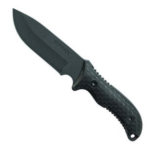 Schrade Frontier 1095 High Carbon Steel Blade with pouch-0