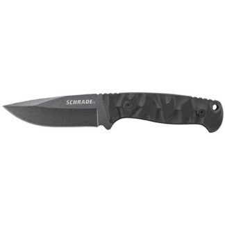 Schrade Medium Sized Fixed Blade with plastic pouch-0
