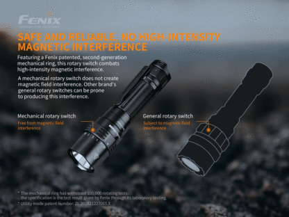 Fenix PD40R V2.0 Rechargeable Flashlight (3000 Lumens)-17465