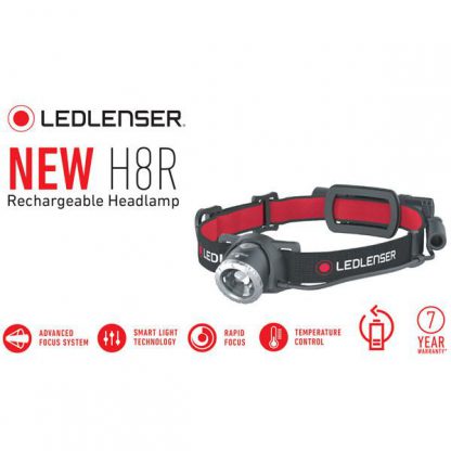 Led Lenser H8R Rechargeable Headlamp (600 lumens)-12735