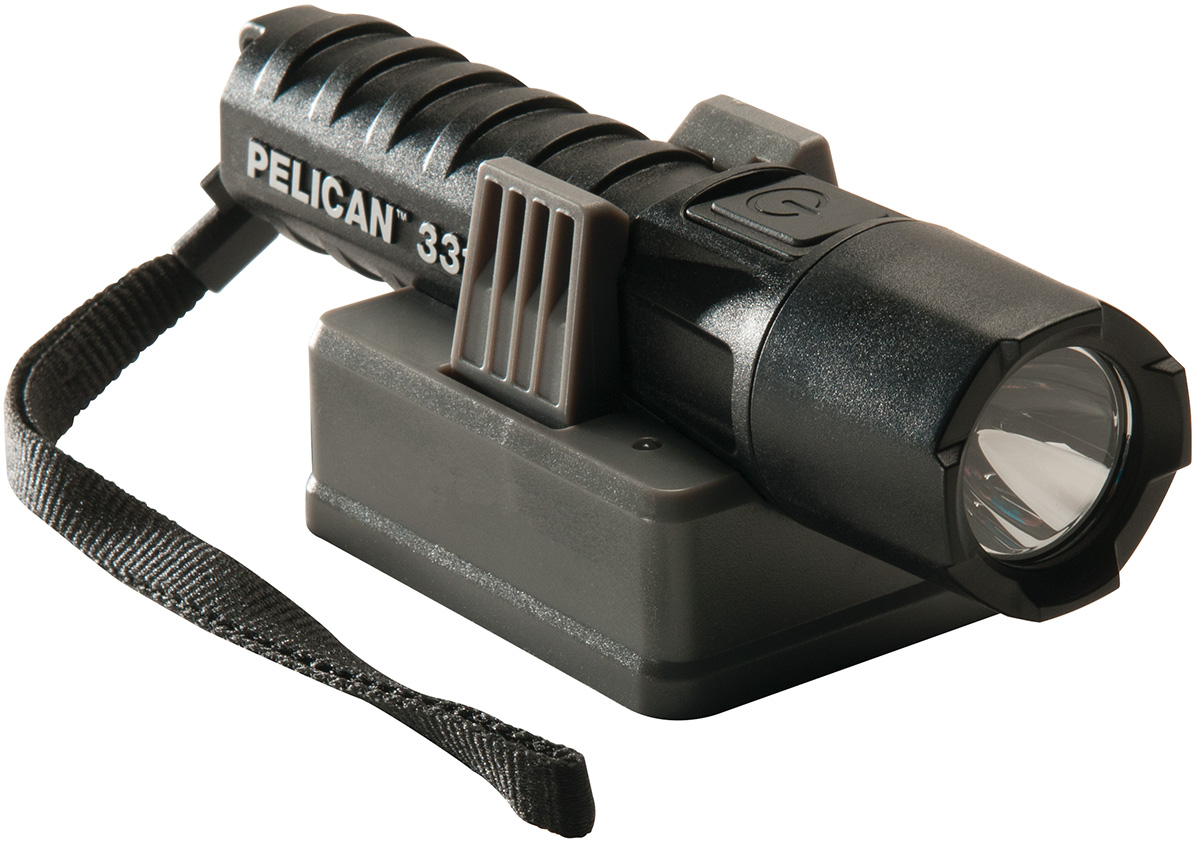 Pelican 3315R Rechargeable Torch (132 Lumens) Yellow Certified Class 1
