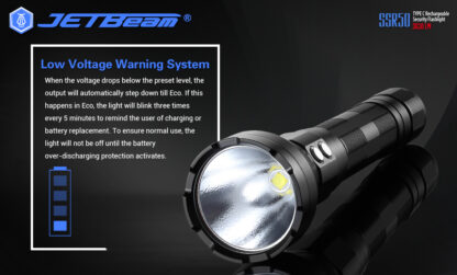 JETBeam New SSR50 Security Torch (3650 Lumens)-13137