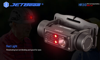 JETBeam HR30 Headlamp (950 lumens)-13409
