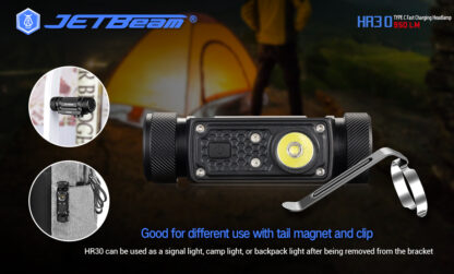 JETBeam HR30 Headlamp (950 lumens)-13412