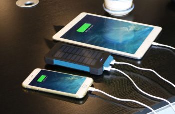 10,000mah Solar Power Bank/Phone Charger- Rubber Waterproof Case-14405