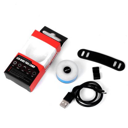 Prolite JKT05 USB Rechargeable LED Bike Tail Light - Red Casing-15975