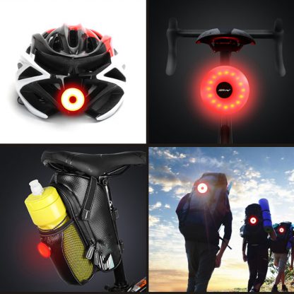 Prolite JKT05 USB Rechargeable LED Bike Tail Light - Red Casing-15977