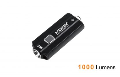 AceBeam UC15 1000 Lumen LED Keychain Torch with UV light - Black-15121