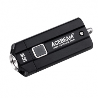 AceBeam UC15 1000 Lumen LED Keychain Torch with UV light - Black-0