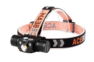 AceBeam H30 Red and Green Light 4000 lumen Rechargeable Headlamp