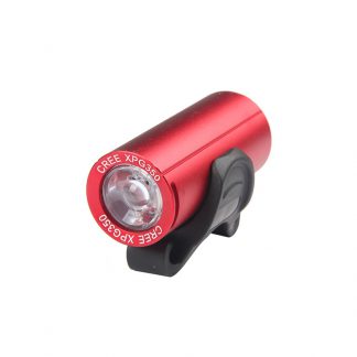 Prolite BF902 USB Rechargeable Waterproof Bike Light - 350 Lumens (Red)-0