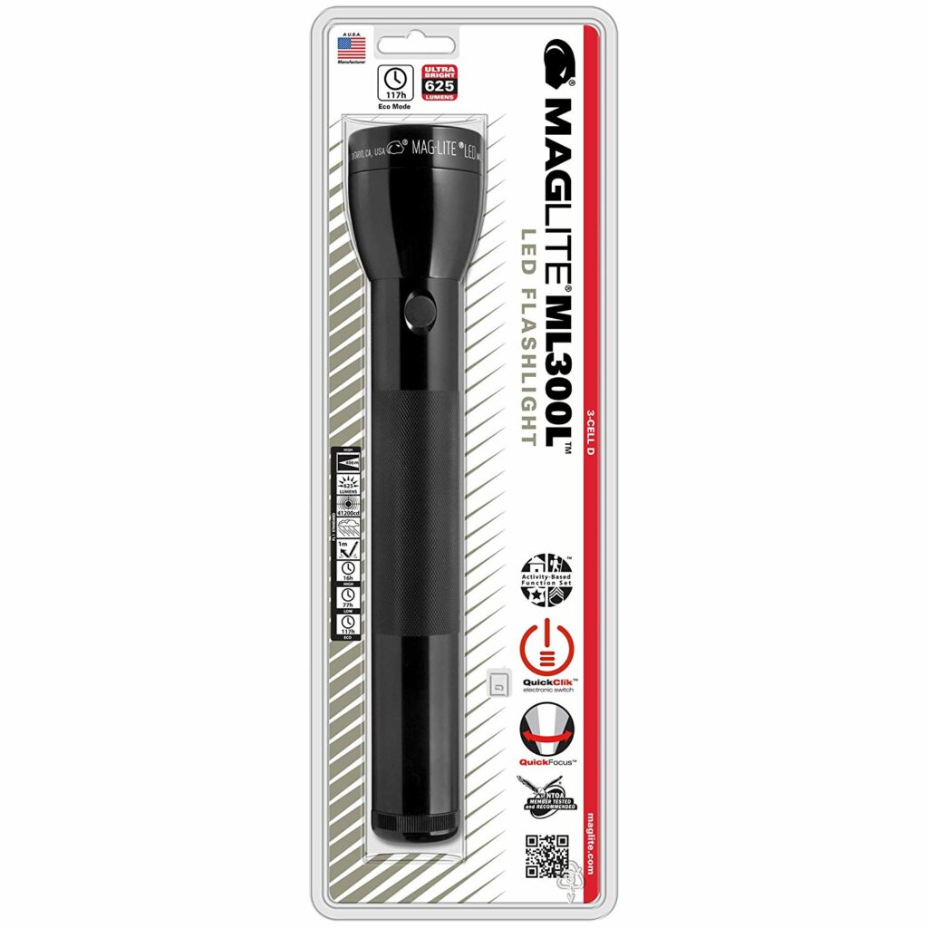 MagLite ML300L 3D-Cell LED Flashlight (625 Lumens) | LED Torch Shop