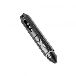 Manker EP01 EDC Keychain Tactical Pen (Black) with 5 free refills-0