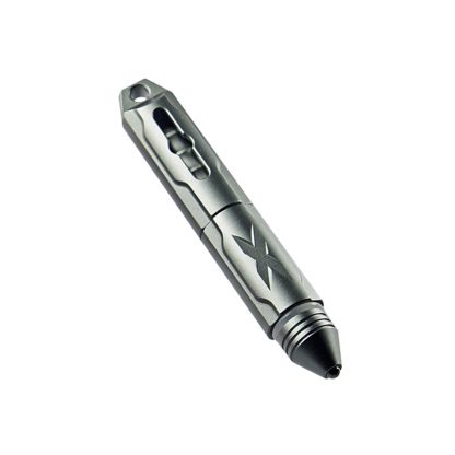 Manker EP01 EDC Keychain Tactical Pen (Grey) with 5 free refills-0