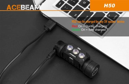 Acebeam H50 Rechargeable Headlamp - 2000 Lumens-16529