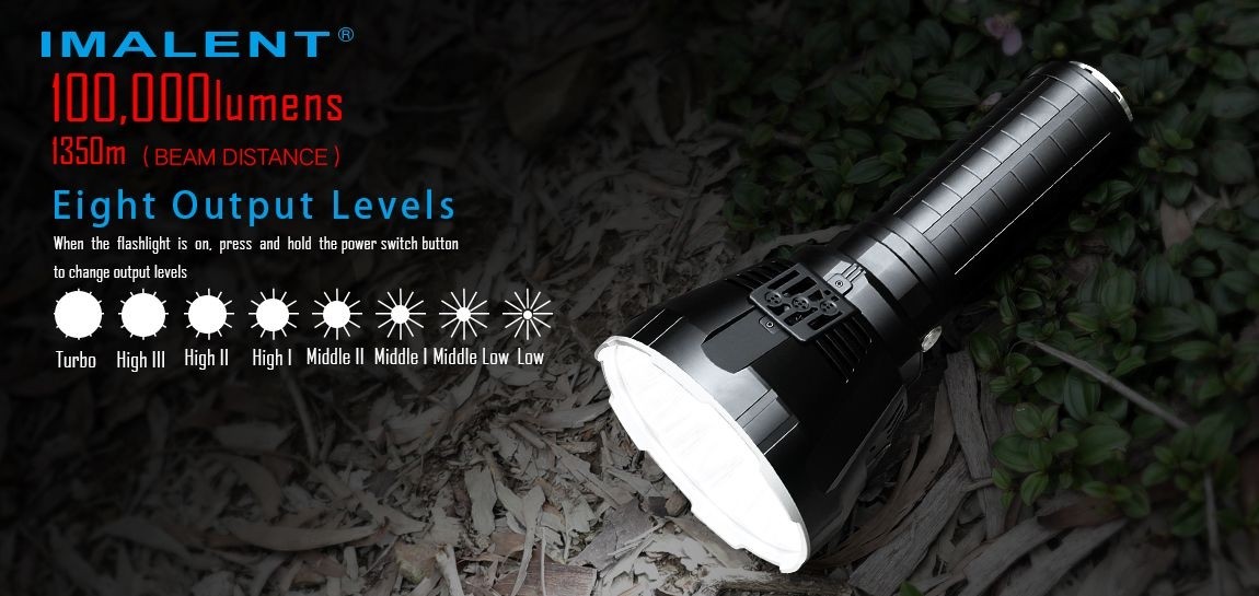 100k outlet lumen flashlight
