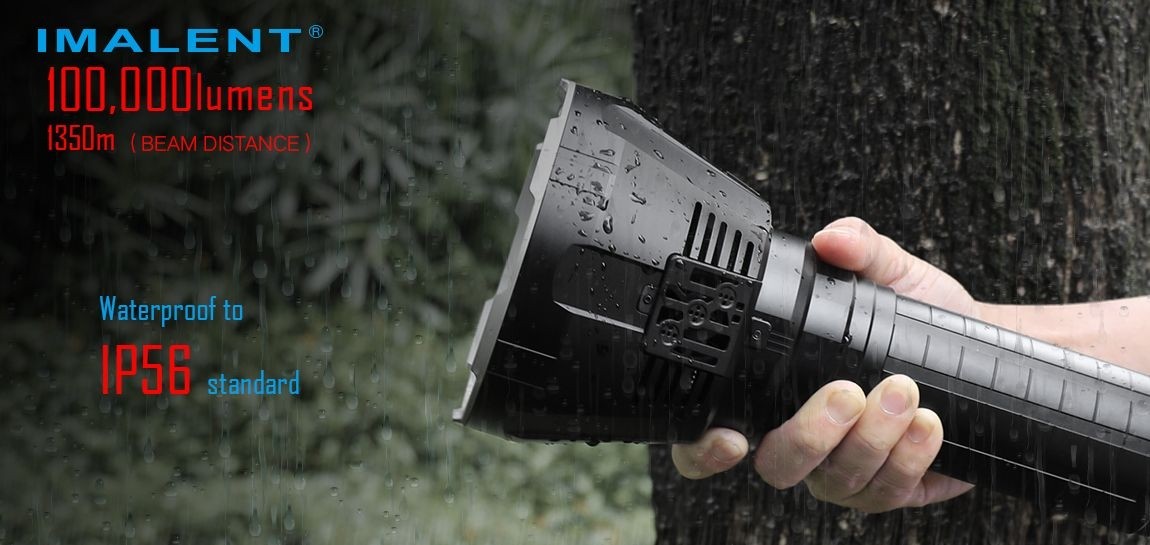 Imalent MS18 'Ambassador of Light' Rechargeable Search Light - 100,000 Lumens-17082