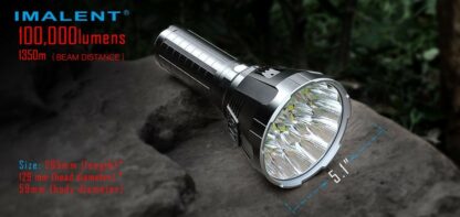 Imalent MS18 'Ambassador of Light' Rechargeable Search Light - 100,000 Lumens-17076