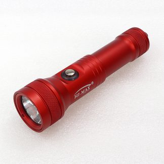 Hi-Max HD01 Rechargeable Dive Torch - 1300 Lumens (Red)-0