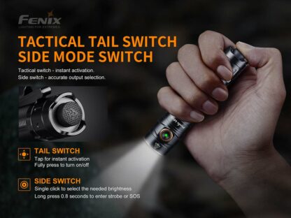 Fenix LD30 Ultra Compact Rechargeable Flashlight - 1600 Lumens-17484