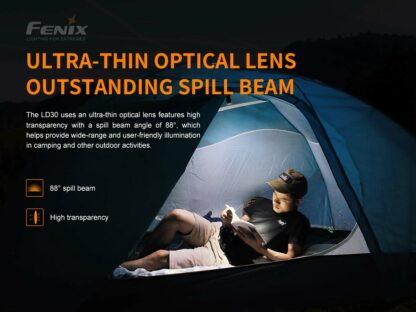 Fenix LD30 Ultra Compact Rechargeable Flashlight - 1600 Lumens-17483