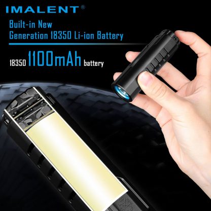 Imalent LD70 Compact Rechargeable Torch (Black)- 4000 Lumens-17431
