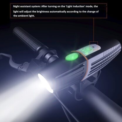 Prolite M600 Rechargeable Bike Light (450 Lumens) with Intelligent Light Sensor-17572