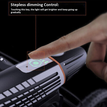 Prolite M600 Rechargeable Bike Light (450 Lumens) with Intelligent Light Sensor-17563