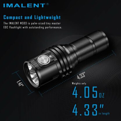 Imalent MS03 Rechargeable Torch - 13000 Lumens-17448