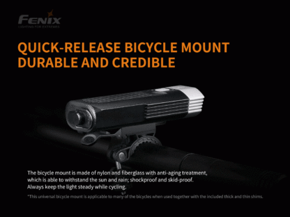 Fenix BC30 V2.0 Bicycle Light with Wireless Control- 2200 Lumens-17659