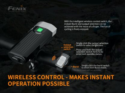 Fenix BC30 V2.0 Bicycle Light with Wireless Control- 2200 Lumens-17668