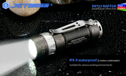 JETBeam RRT03 Raptor - Red, Green, Blue, White Light- 1400 Lumens-17626