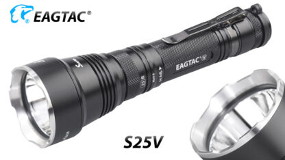 Eagletac S25V USB-C Rechargeable Flashlight - 660 Metres Throw -17725
