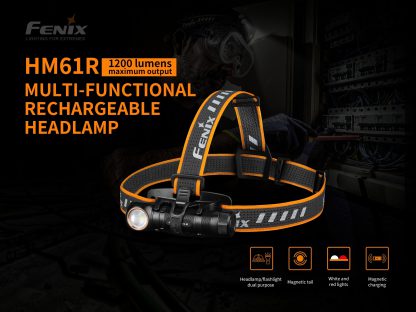 Fenix HM61R Multi-Functional Rechargeable Headlamp - 1200 Lumens-18087