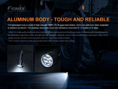 Fenix LR35R Compact USB-C Rechargeable Searchlight - 10000 Lumens-18053