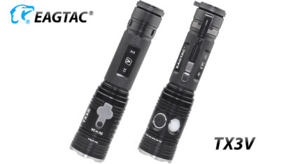 Eagletac TX3V Compact USB-C Rechargeable Torch - 3550 Lumens-18210