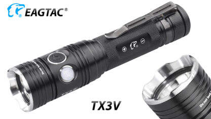 Eagletac TX3V Compact USB-C Rechargeable Torch - 3550 Lumens-18213
