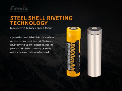 Fenix 21700 Li-ion USB-C Rechargeable Battery ARB-L21-5000-18684