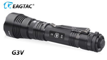 Eagletac G3V USB-C Rechargeable Tactical Flashlight (3200 Lumens)-18640