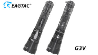 Eagletac G3V USB-C Rechargeable Tactical Flashlight (3200 Lumens)-18634