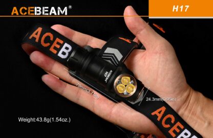 Acebeam H17 Rechargeable Headlamp - 1500 Lumens-18703