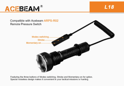 Acebeam L18 Compact Thrower - 1000 Metres-18797