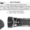 Eagletac MX3T-C USB-C Rechargeable Compact Flashlight/Power Bank - 10000 Lumens-18859