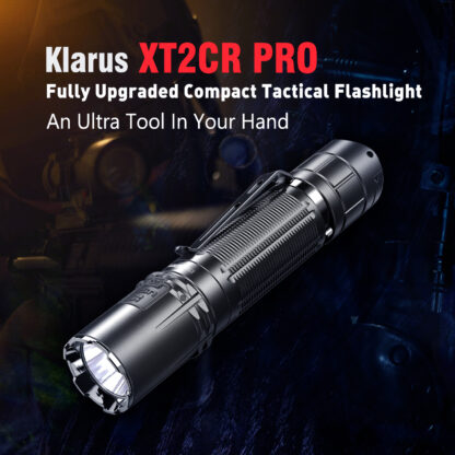 Klarus XT2CR Pro USB Type-C Rechargeable Flashlight - 2100 Lumens-18831