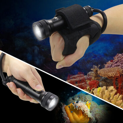 Hi-Max HD01 Rechargeable Dive Torch - 1300 Lumens (Black)-19066