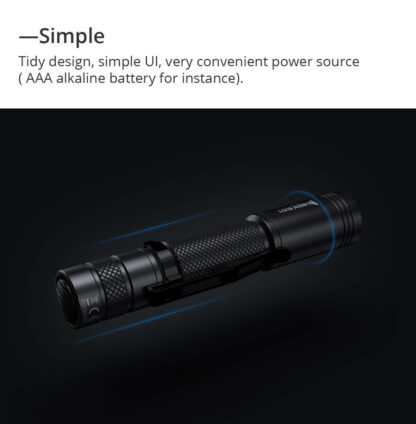 WUBEN E01 EDC Keychain Flashlight - 1AAA-19352