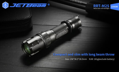 JETBeam Raptor RRT-M2S White Laser Flashlight - 1000 Metres-19275