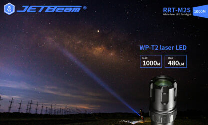 JETBeam Raptor RRT-M2S White Laser Flashlight - 1000 Metres-19264