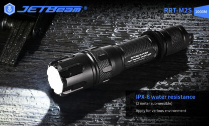 JETBeam Raptor RRT-M2S White Laser Flashlight - 1000 Metres-19271